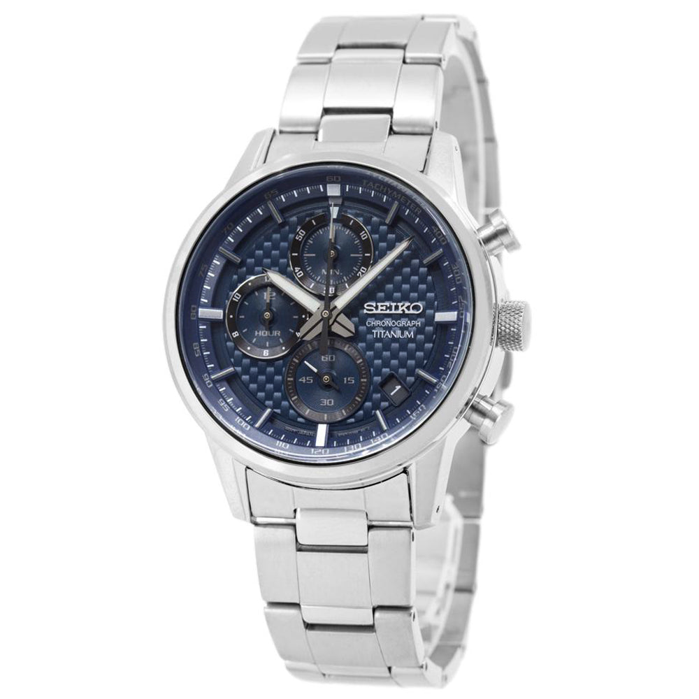 Seiko Chronograph 7T86-0AC0 Stainless steel White Japan | Dealer