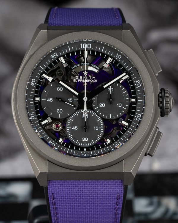 Zenith Defy 32.9007.9004/07.R922 Stainless steel Purple 2020