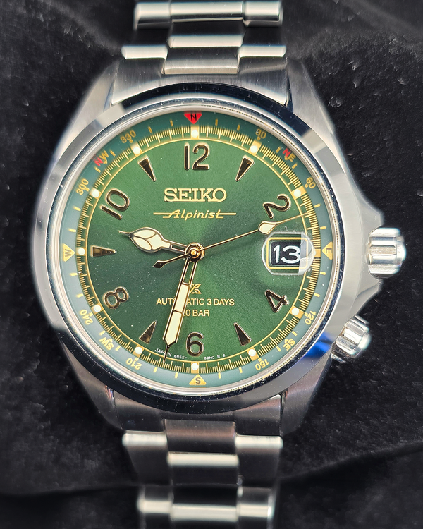 Seiko Alpinist SCVF009 4S15-6000 Green Singapore | Dealer | EveryWatch