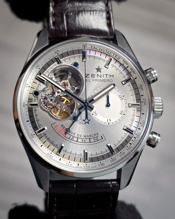 Zenith El Primero 03.2170.4650/21.m2170 Stainless steel Black