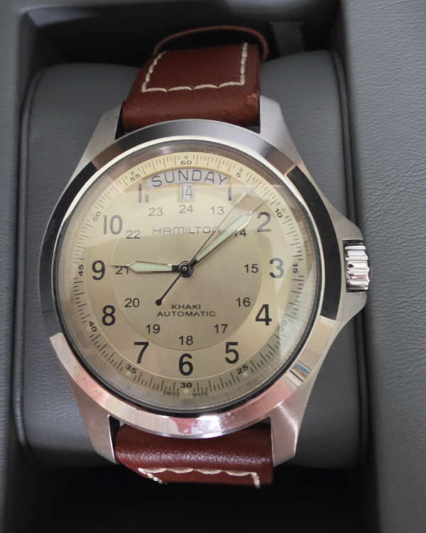 Hamilton Khaki Pilot H646660 Stainless steel Black Japan | Dealer