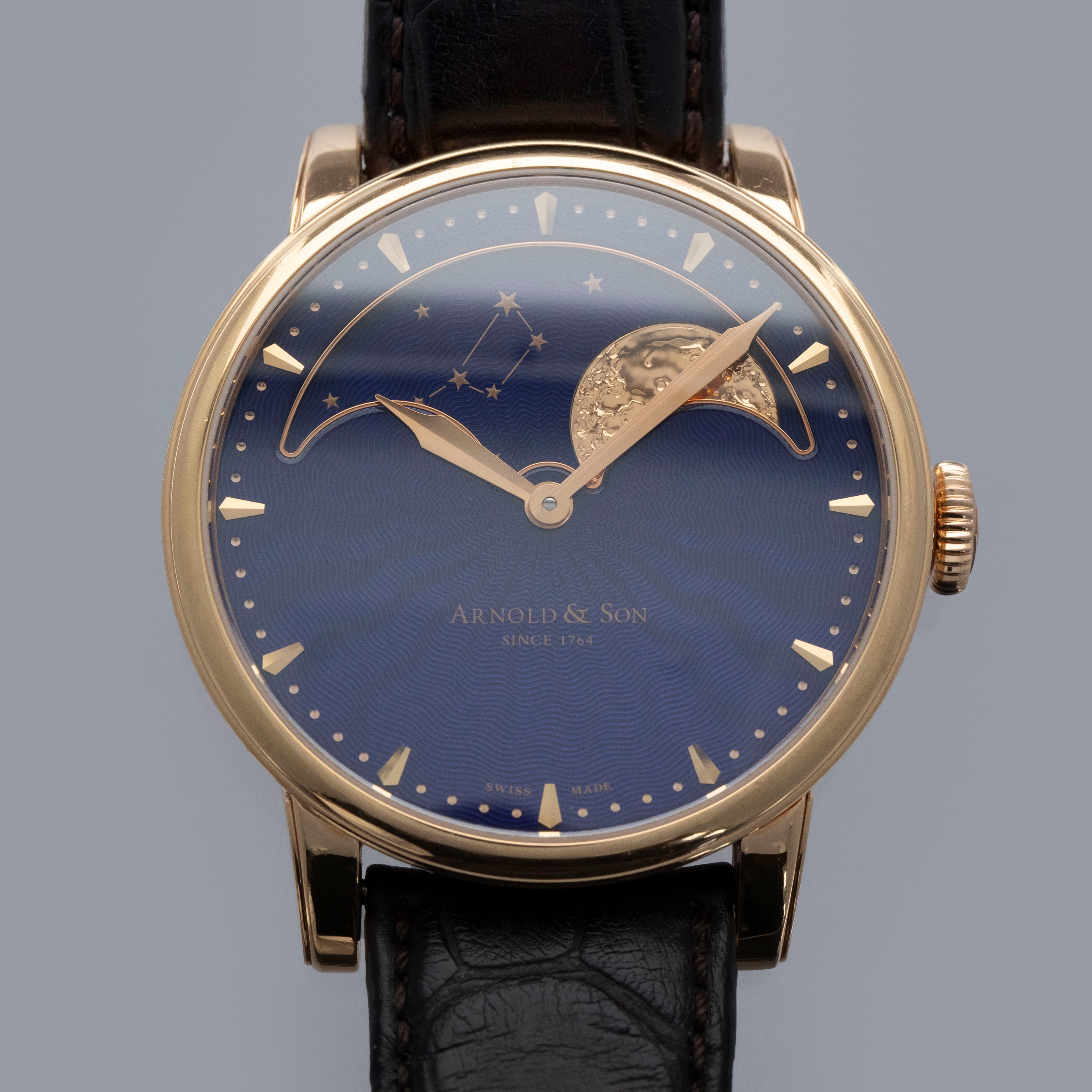 Arnold & Son Longitude 1LTAT.J01A.N001U Titanium Salmon | Dealer