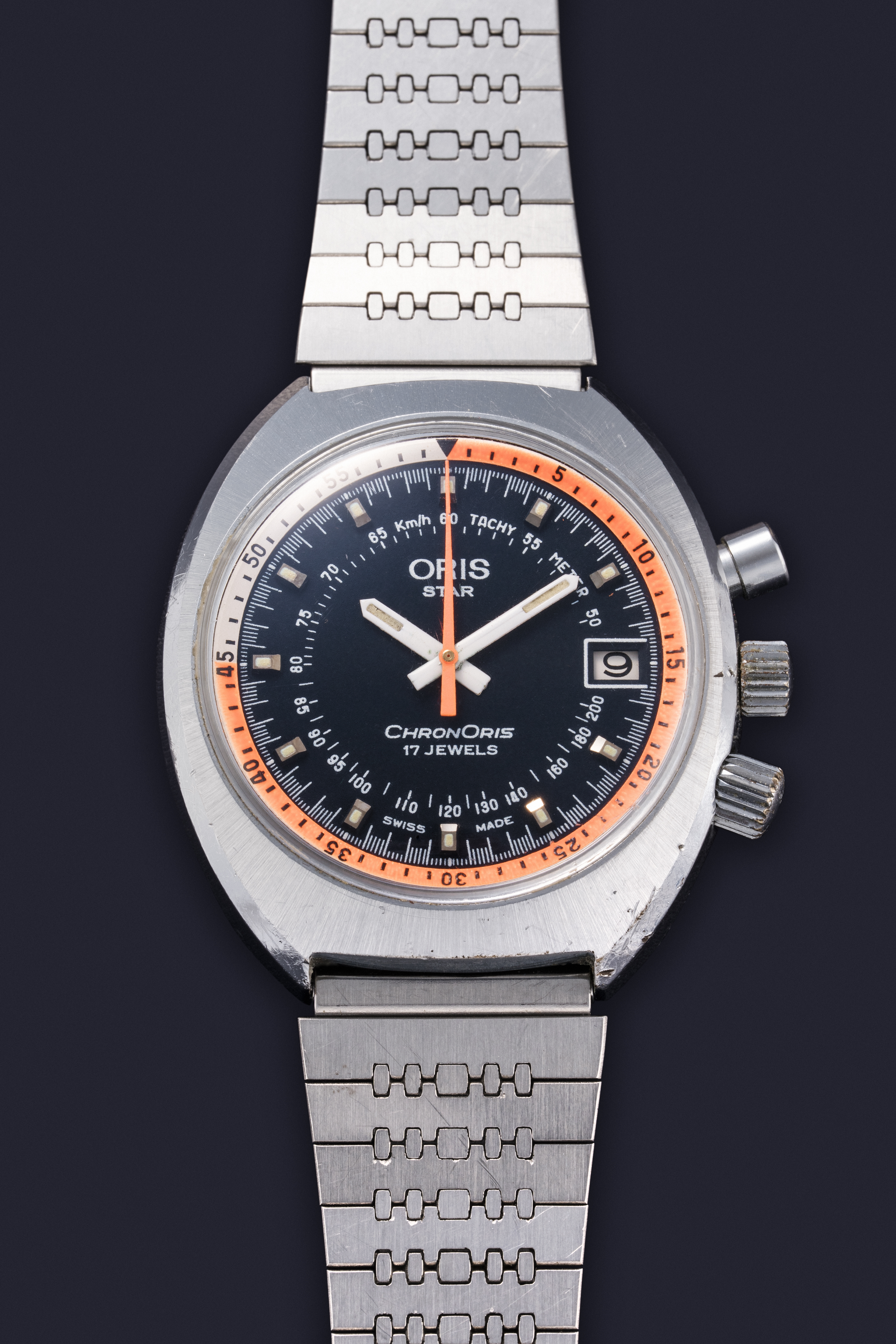 Oris Chronoris 7564 Stainless steel Black Japan | Dealer | EveryWatch
