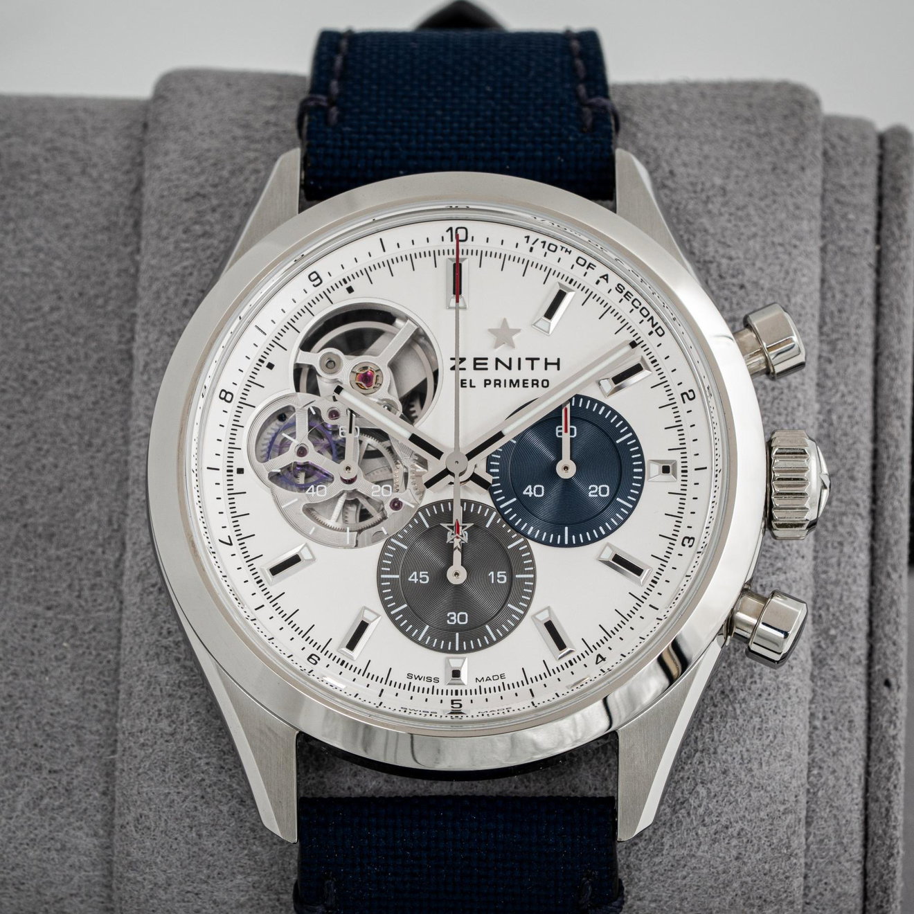Zenith El Primero 03.2170.4650/21.m2170 Stainless steel Black
