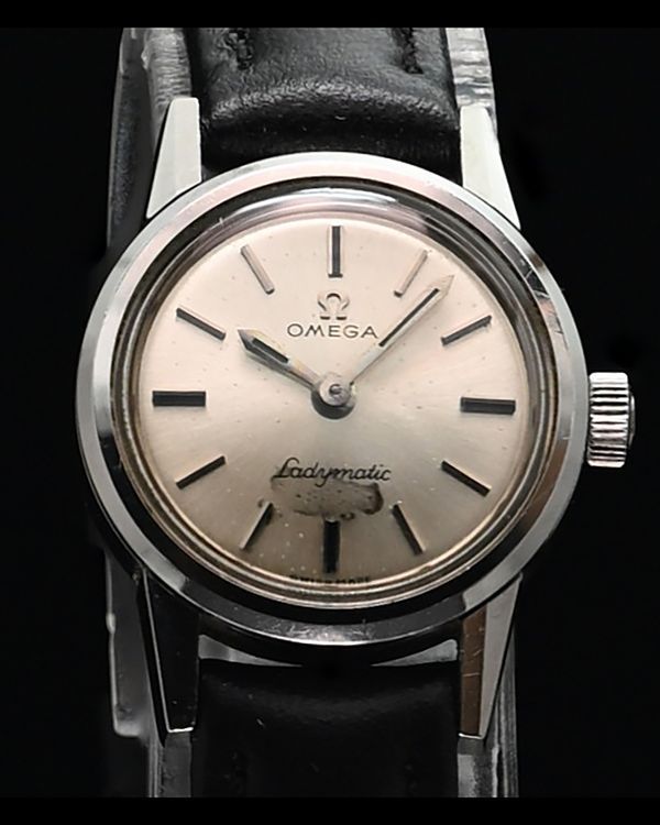 Omega Ladymatic 566.002 Yellow gold and Stainless steel Champagne