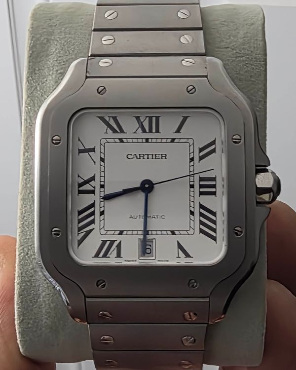 Cartier Santos de Cartier Large WHSA0027 ADLC Skeletonized 2024