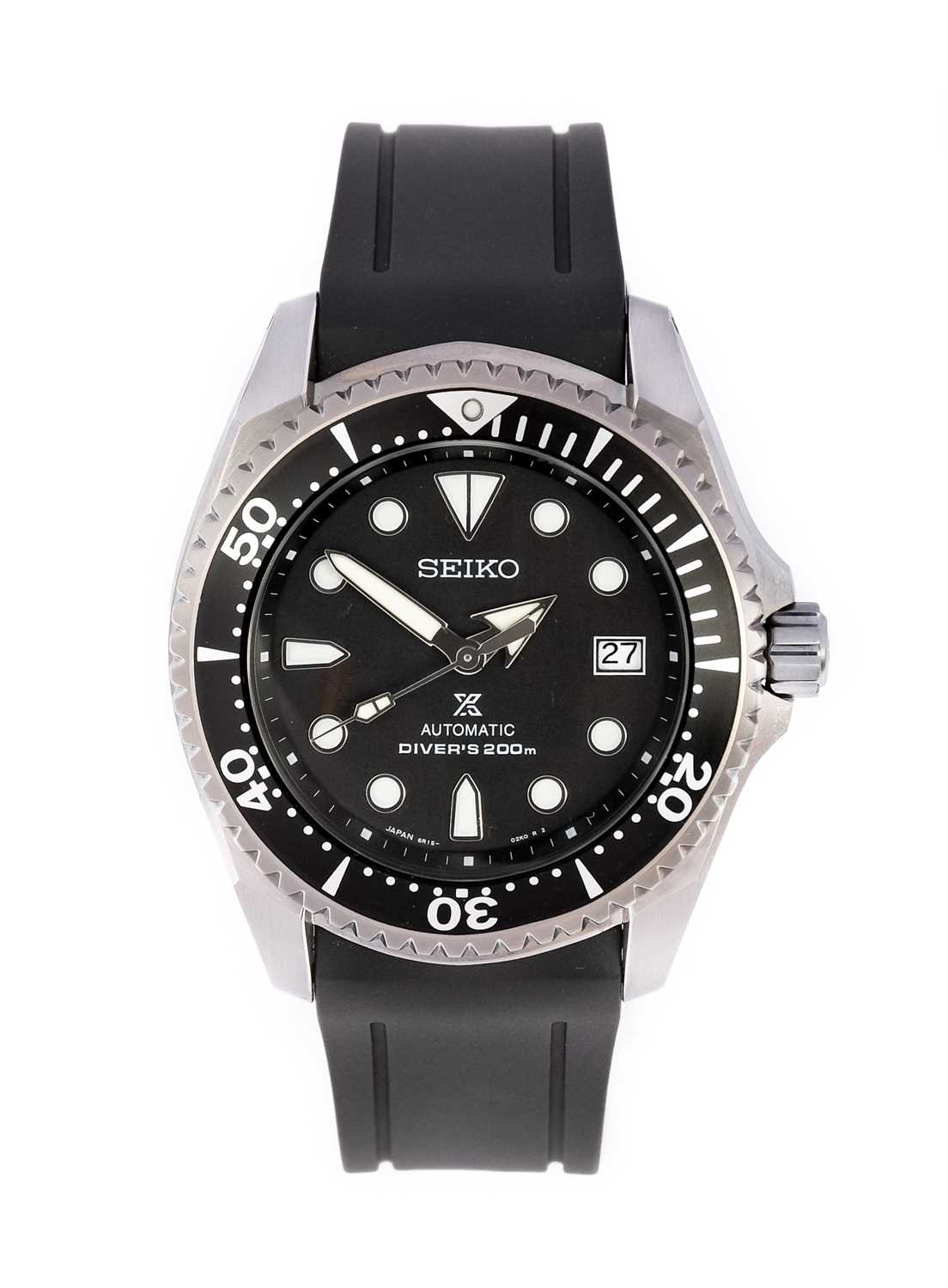 Seiko Prospex SBDC125/6R35-01E0 Stainless steel Black | Dealer