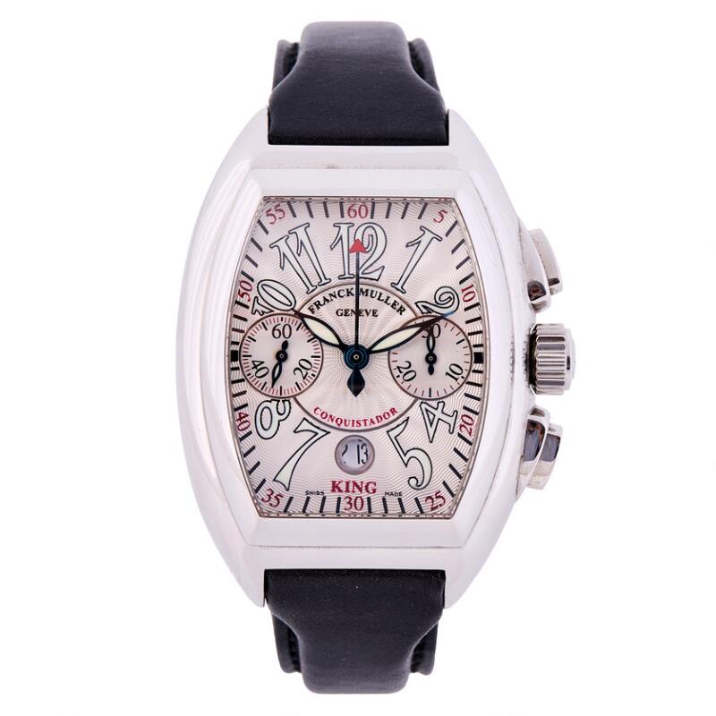 Franck Muller Conquistador 8000 SC J Stainless steel Black