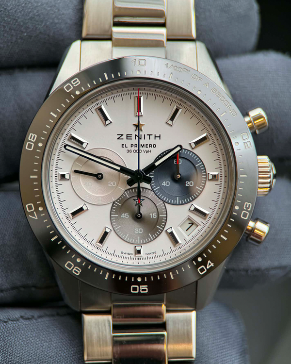 Zenith Chronomaster 18.1240.4001/01.C496 Rose gold Silver 2003