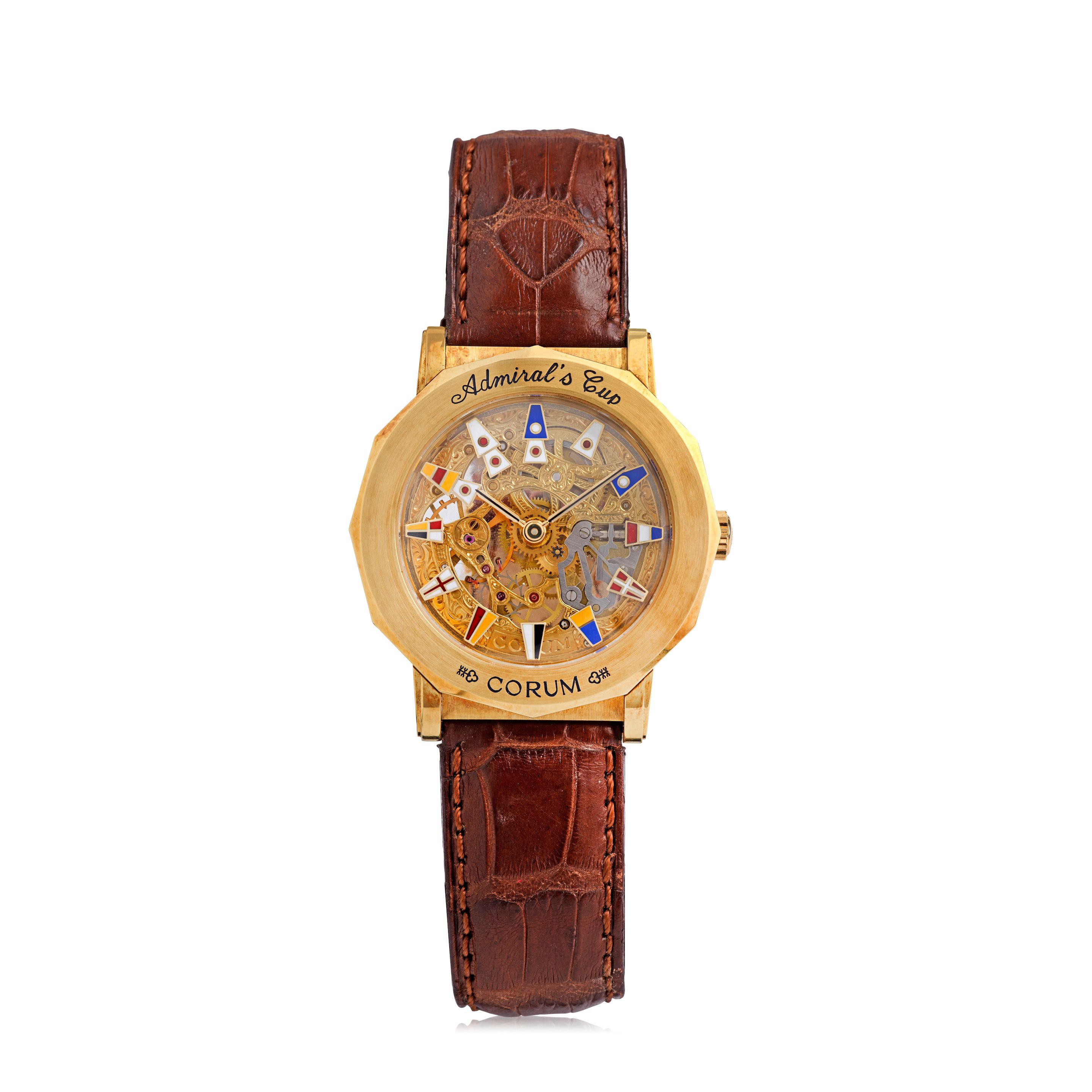 Corum Admiral's Cup 395101550002FH12 18k rose gold Gray | Dealer
