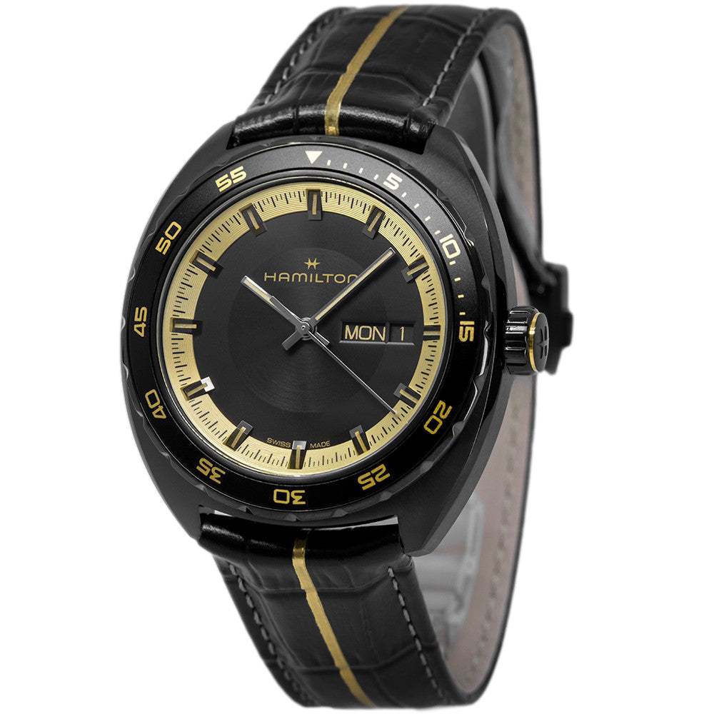 Hamilton Jazzmaster Thinline H385110 Stainless steel Black Italy