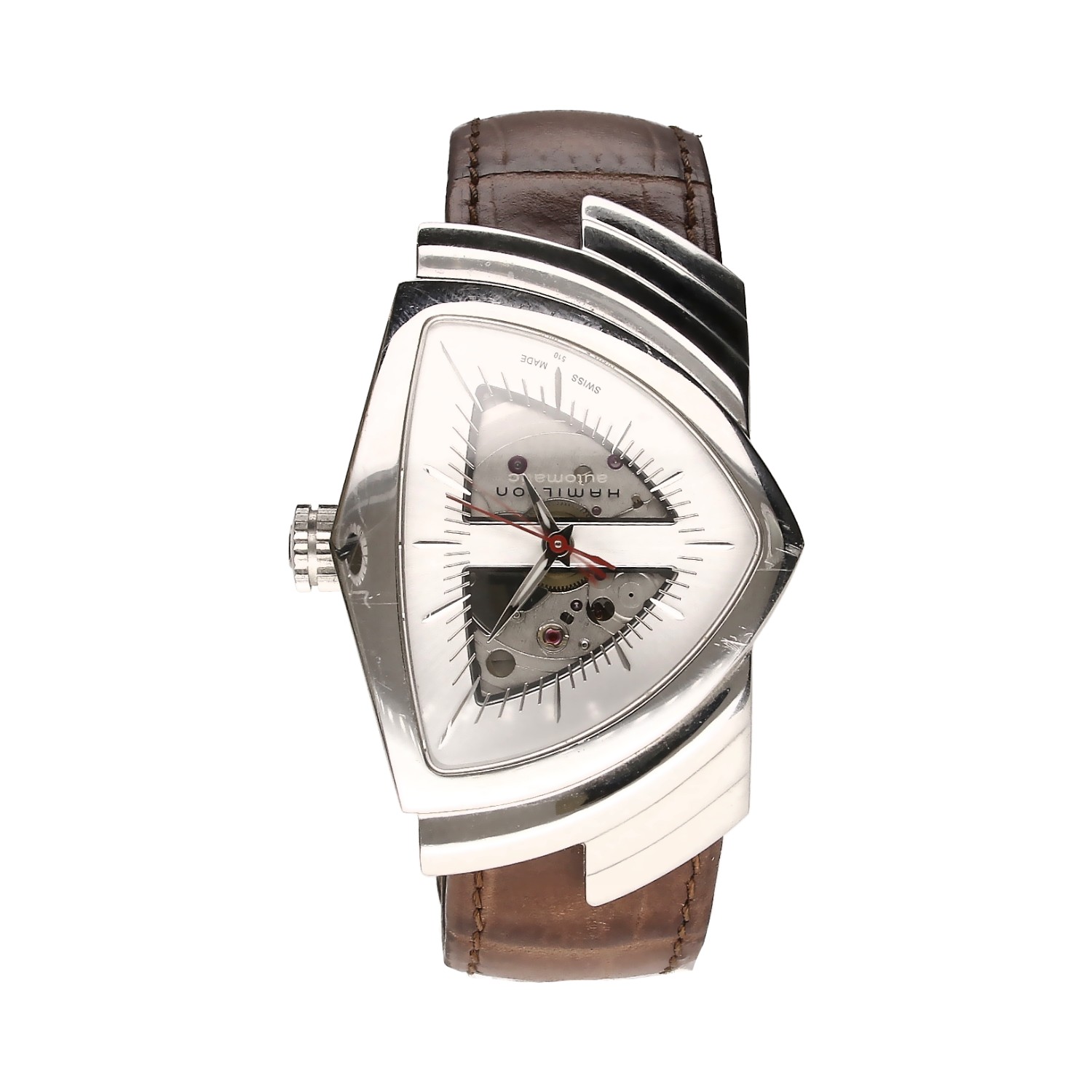 Hamilton Ventura H244112 Stainless steel Black | Dealer | EveryWatch