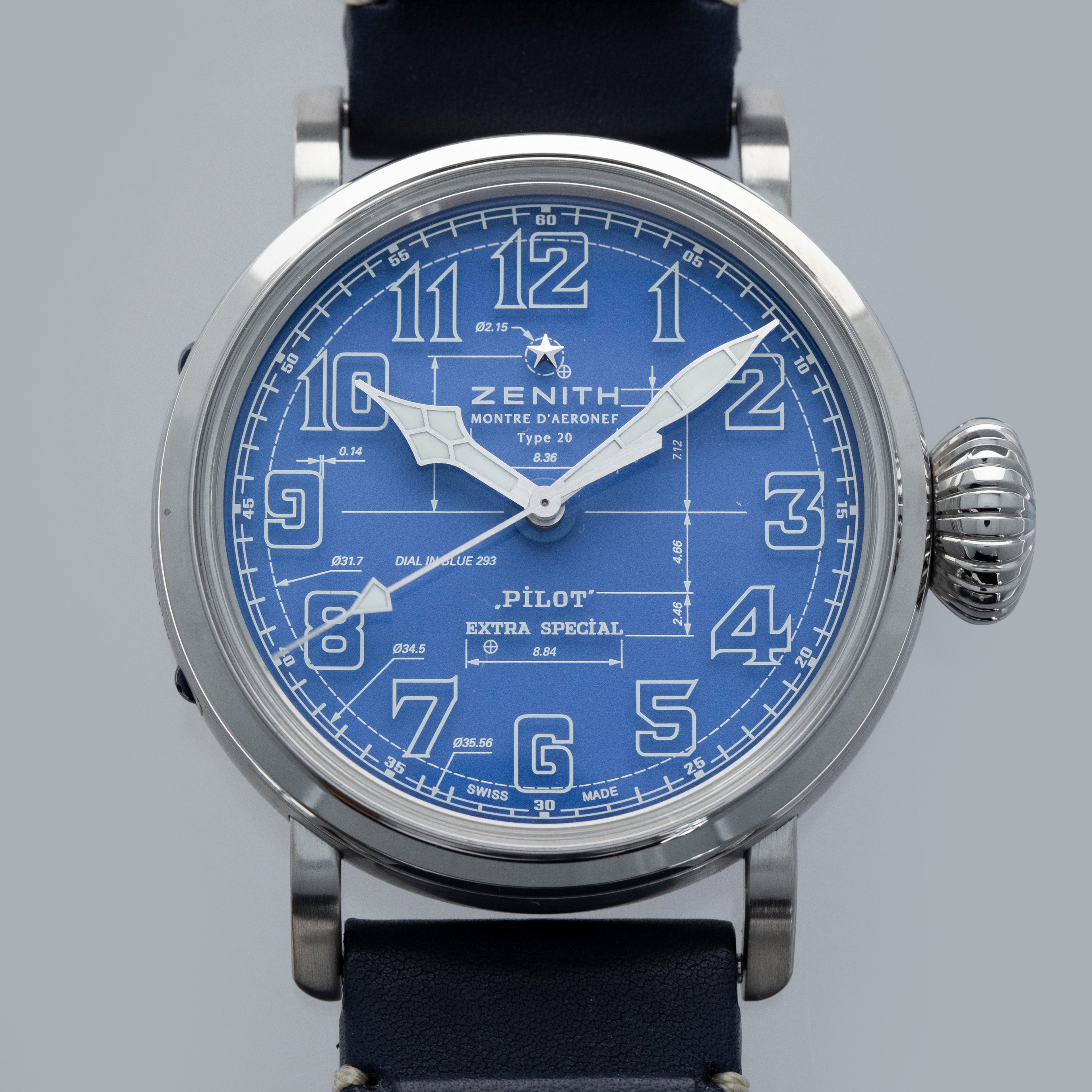 Zenith Pilot 02.0190.380 Stainless steel 1970 Italy | Dealer