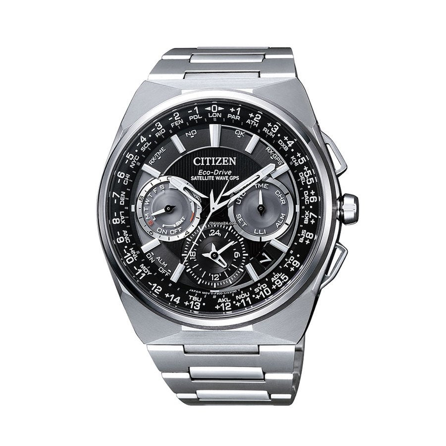 Citizen Satellite Wave CC3005-85E Stainless steel Black | Dealer