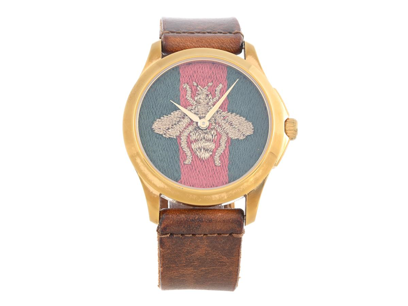 Gucci 6100L 6100L Stainless steel Champagne United Kingdom