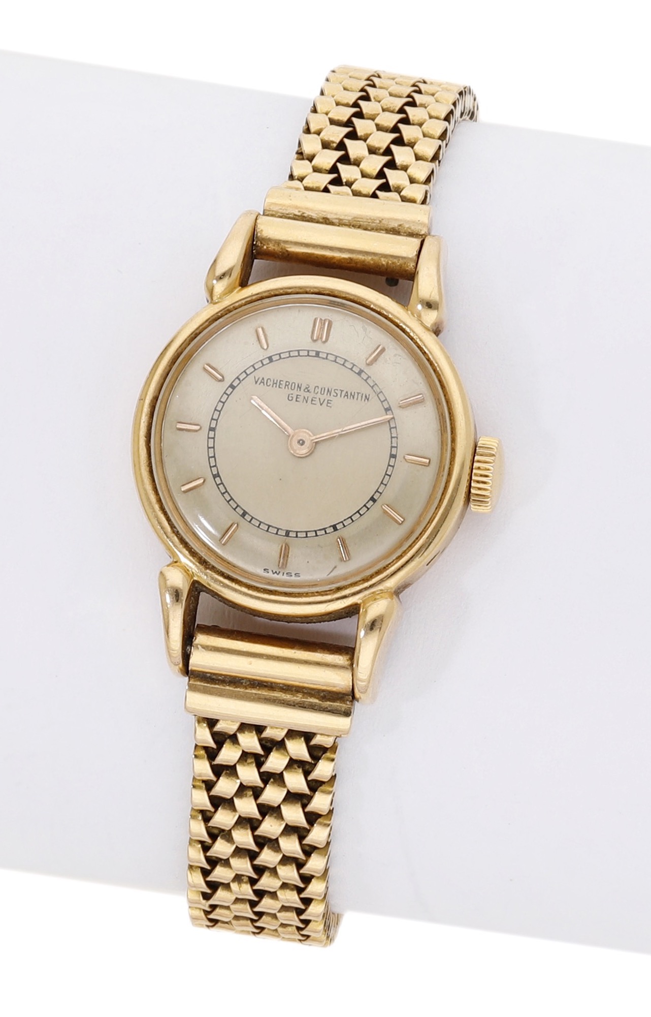 Vacheron Constantin Cornes de Vache 6087 Yellow gold Silver 1954