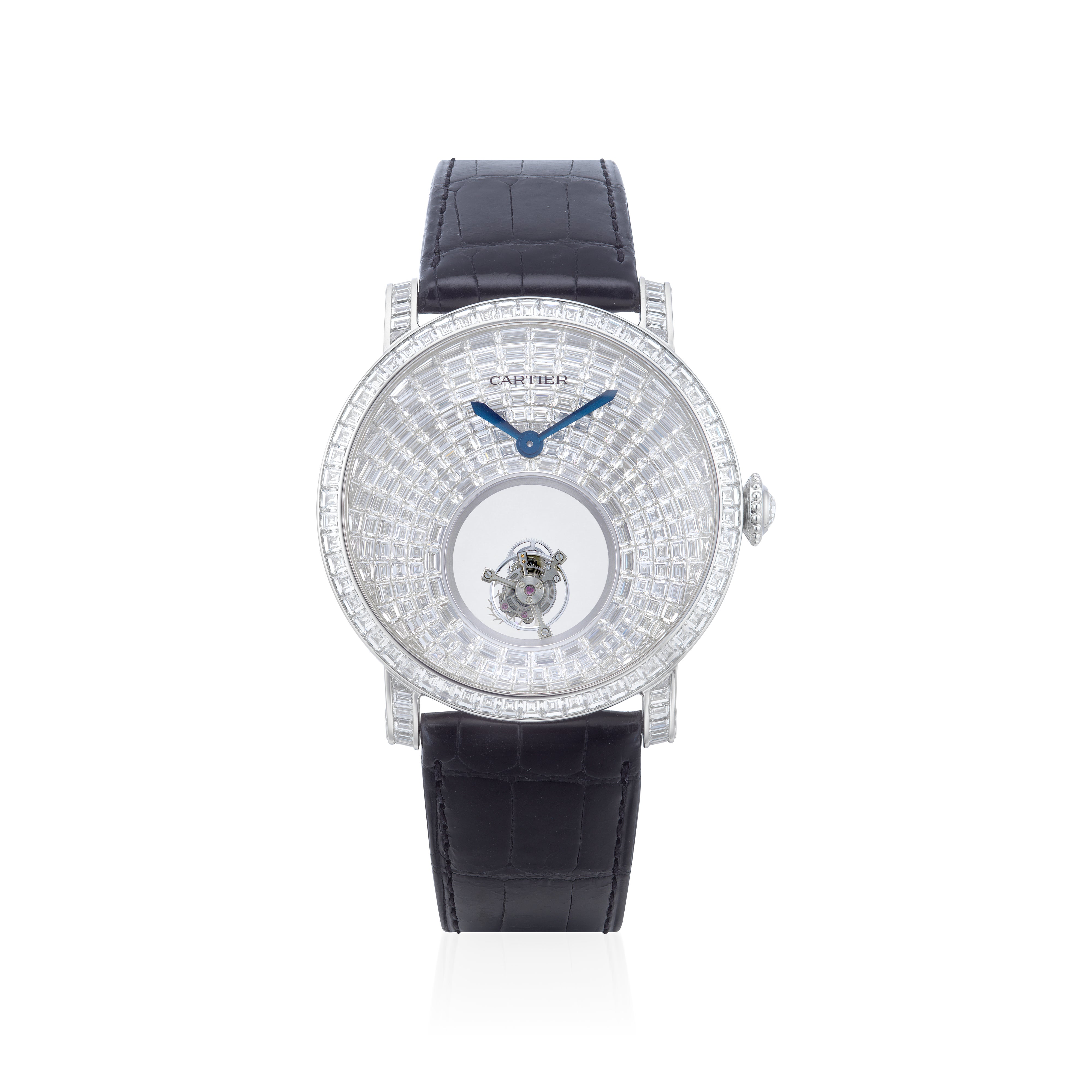 Cartier Rotonde de Cartier Platinum Paved | The Hong Kong Jewels