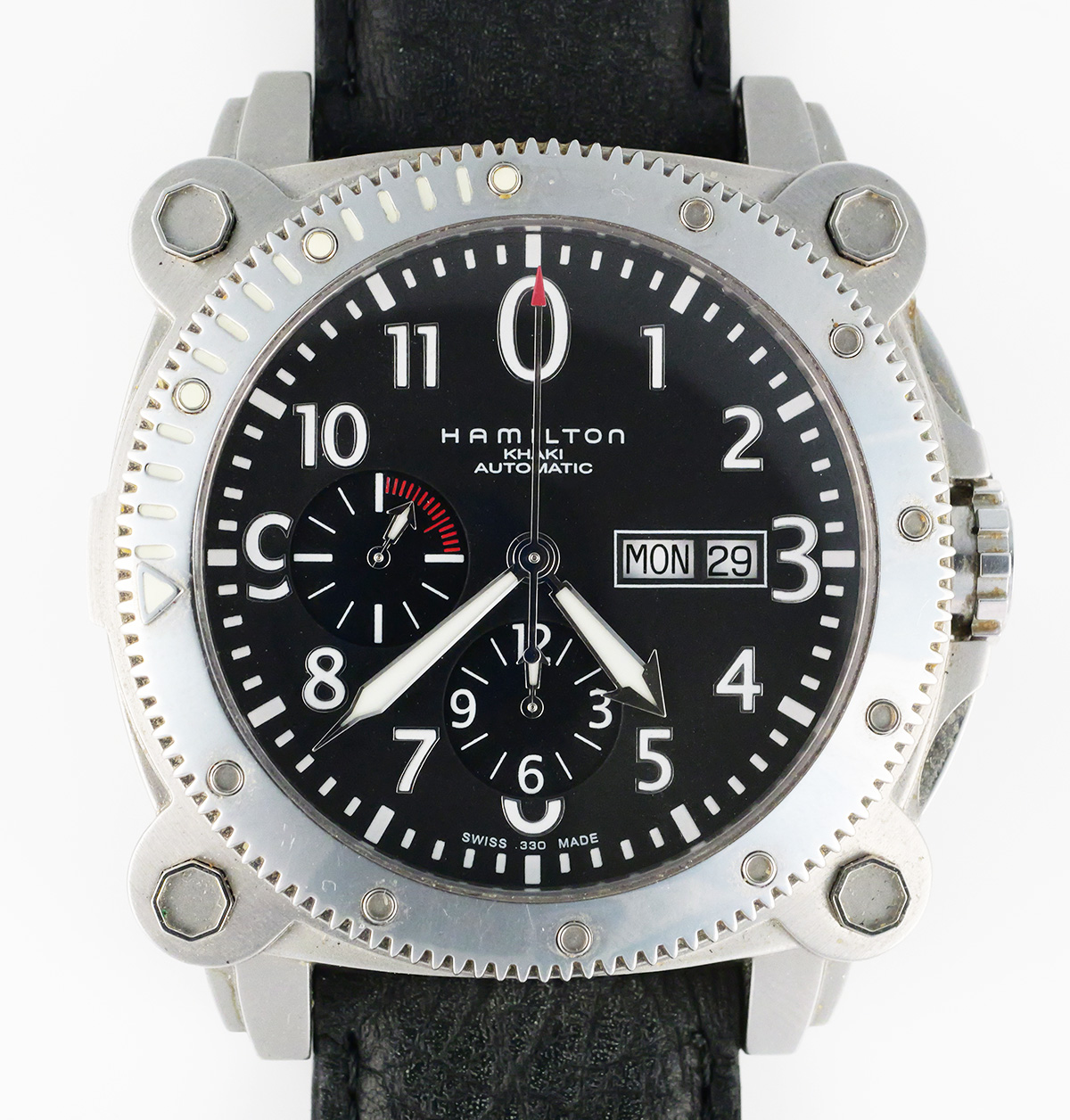 Hamilton Railroad Grade H406160 Stainless steel Black | Dealer