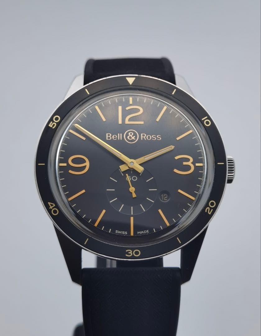 Bell & Ross Vintage BR123-95-SP Stainless steel Black United