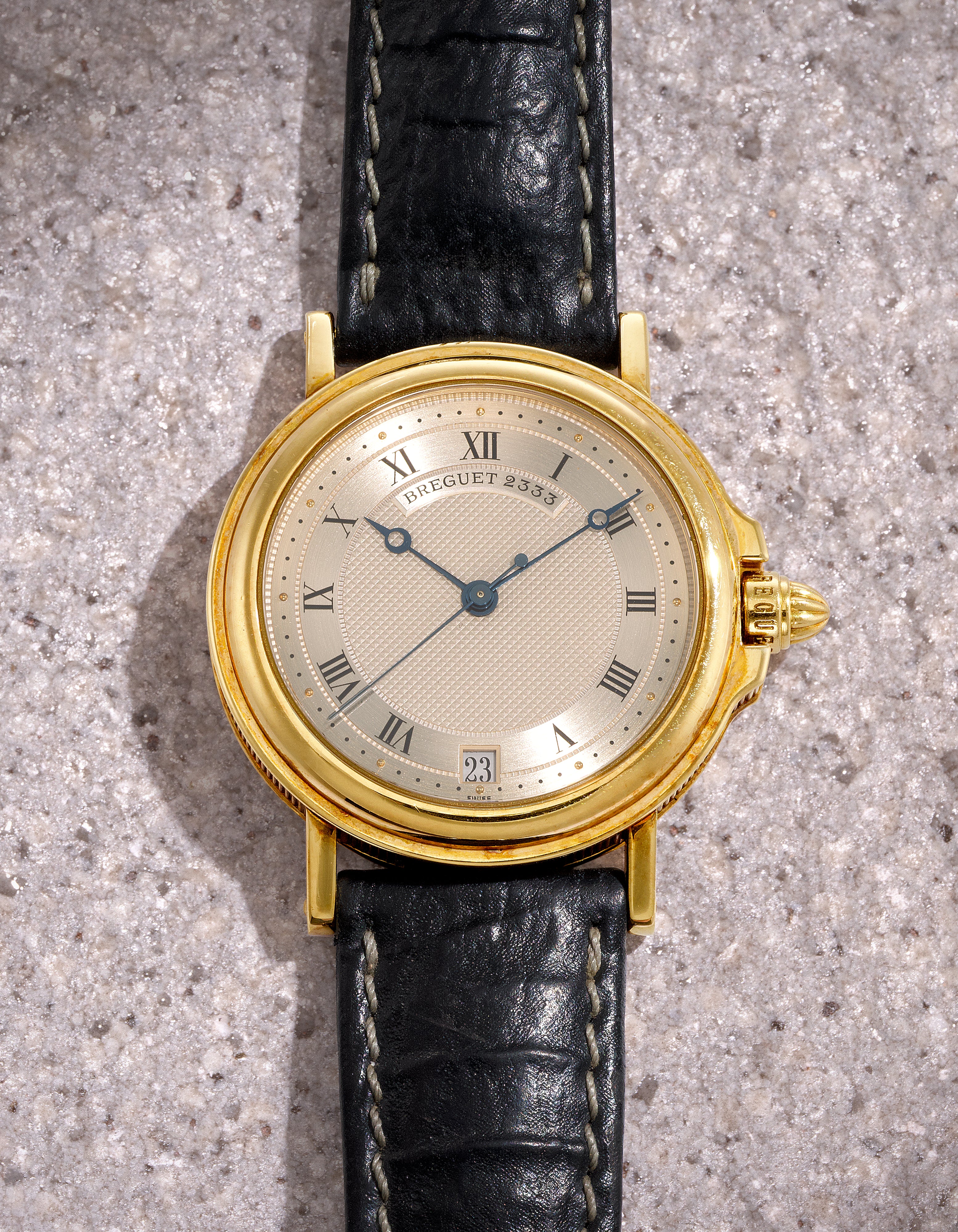 Breguet Marine 5847BR/Z2/5ZV Rose gold Gray Japan | Dealer