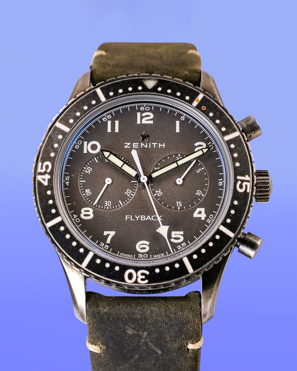 Zenith Pilot 96.2430.693/21.C703 Titanium Black Japan | Dealer