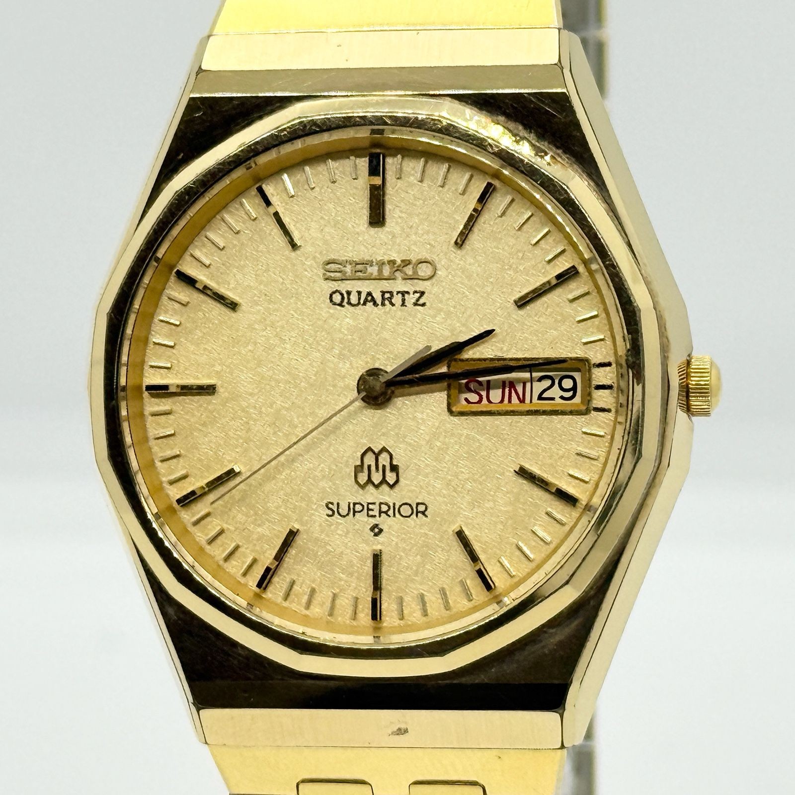 SEIKO QUARTZ SUPERIOR 本体 ゴールドカラー Seiko Superior 9983-7000 Stainless steel Golden 1979 | Dealer