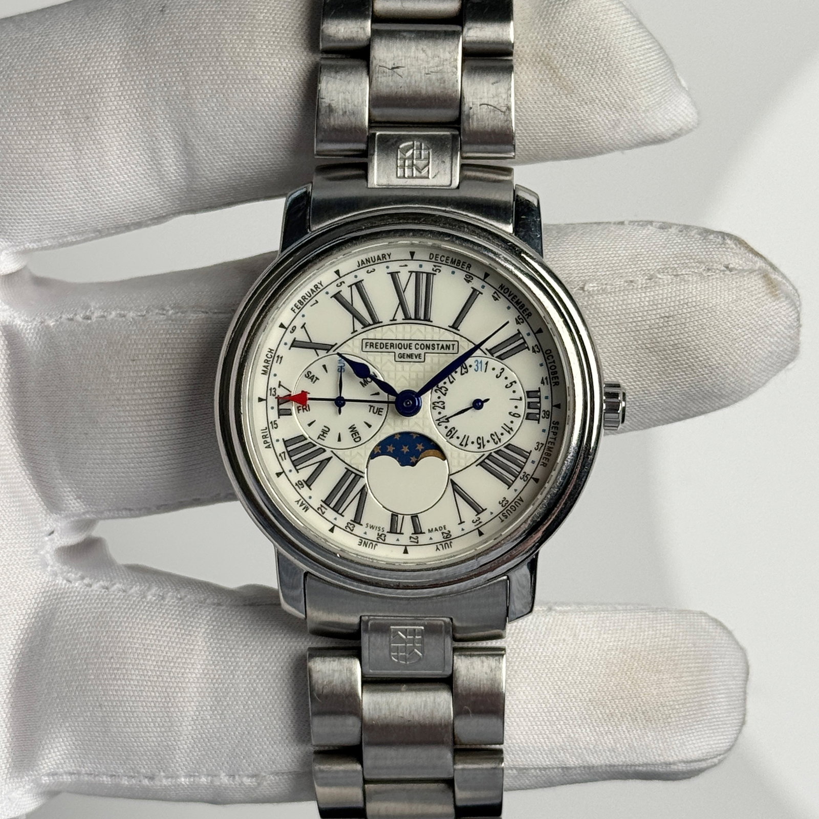 Frederique Constant FC-303X5TB2/3/4/5/6 Stainless steel Black