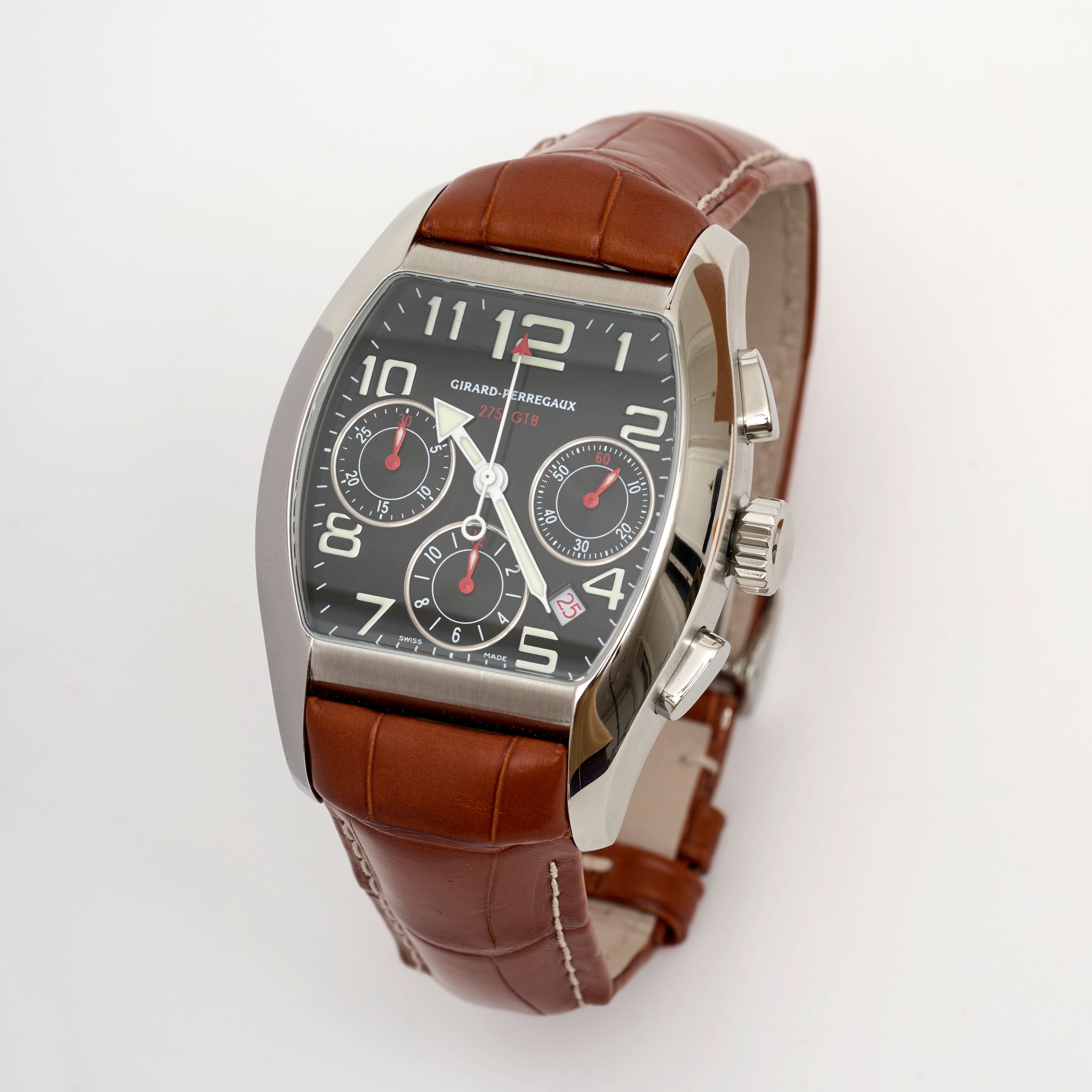 S*.様 OMEGA Girard-Perregaux Ferrari等 純正ボ Girard-Perregaux Ferrari Stainless steel Black 2004 Belgium | The