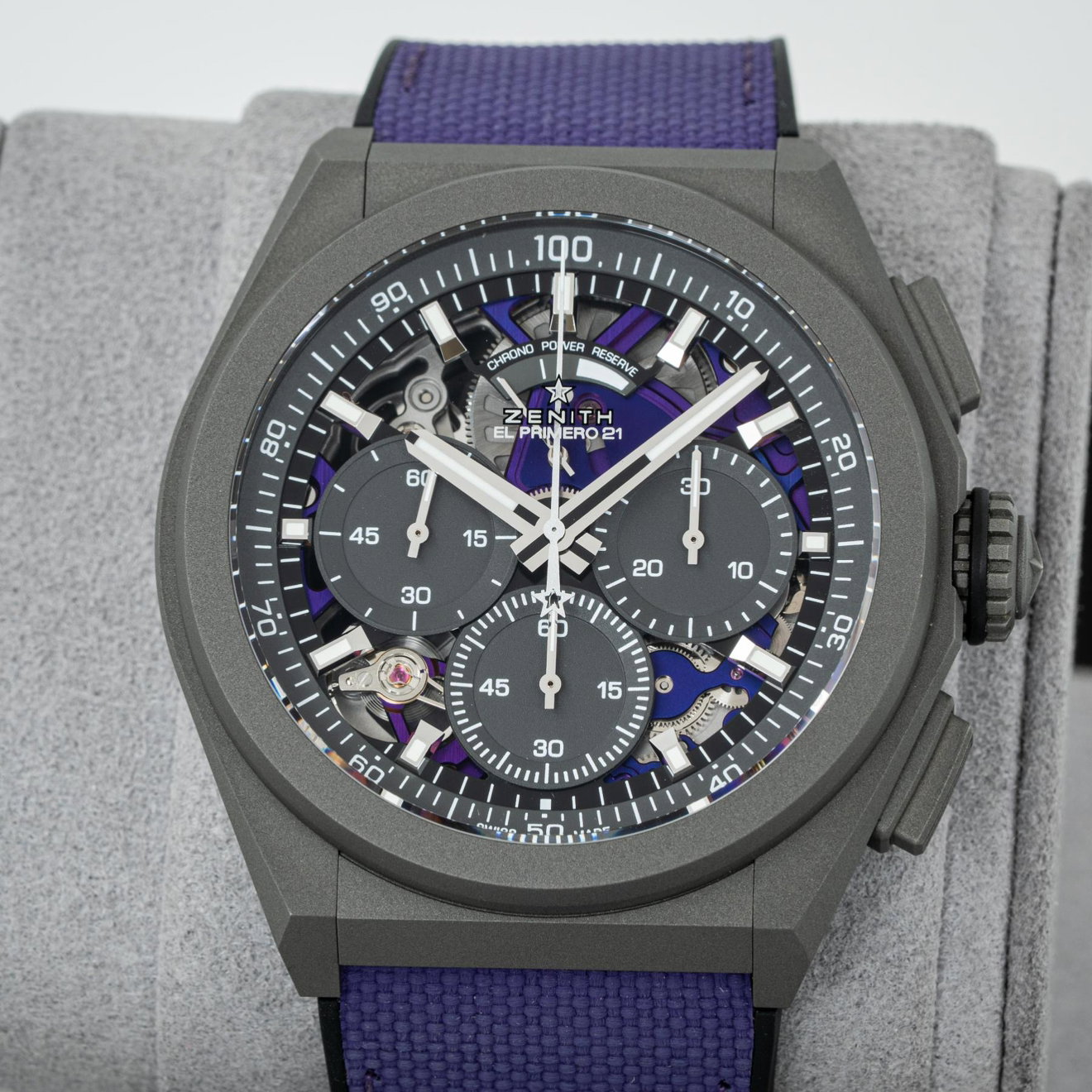 Zenith Defy 96.0525.4000/21.M525 Titanium Silver 2007 | Dealer