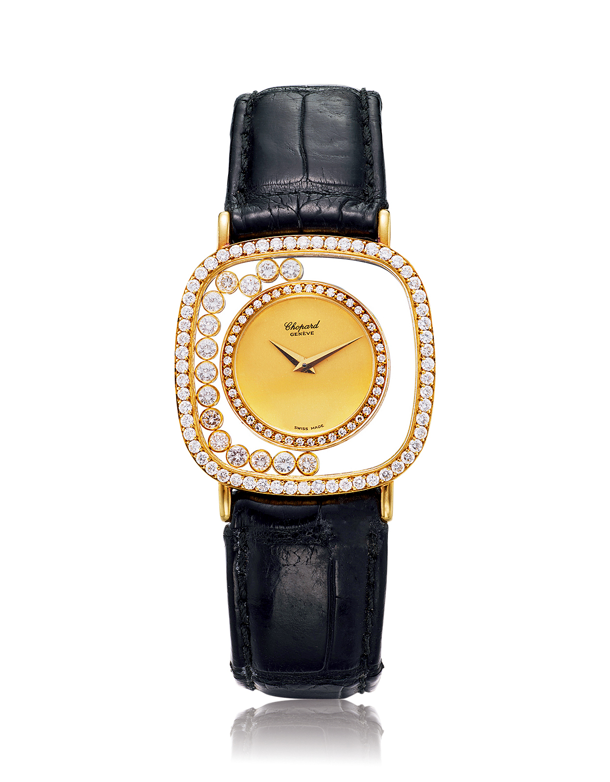 Chopard Happy Diamonds 278587-3002 Stainless steel Dark Blue