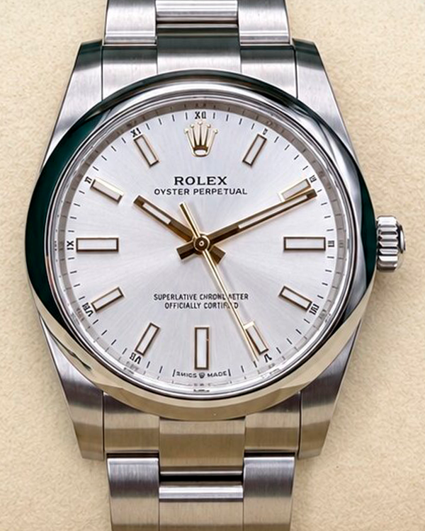 Rolex Oyster Perpetual Stainless steel Silver 1945 | Jewellery