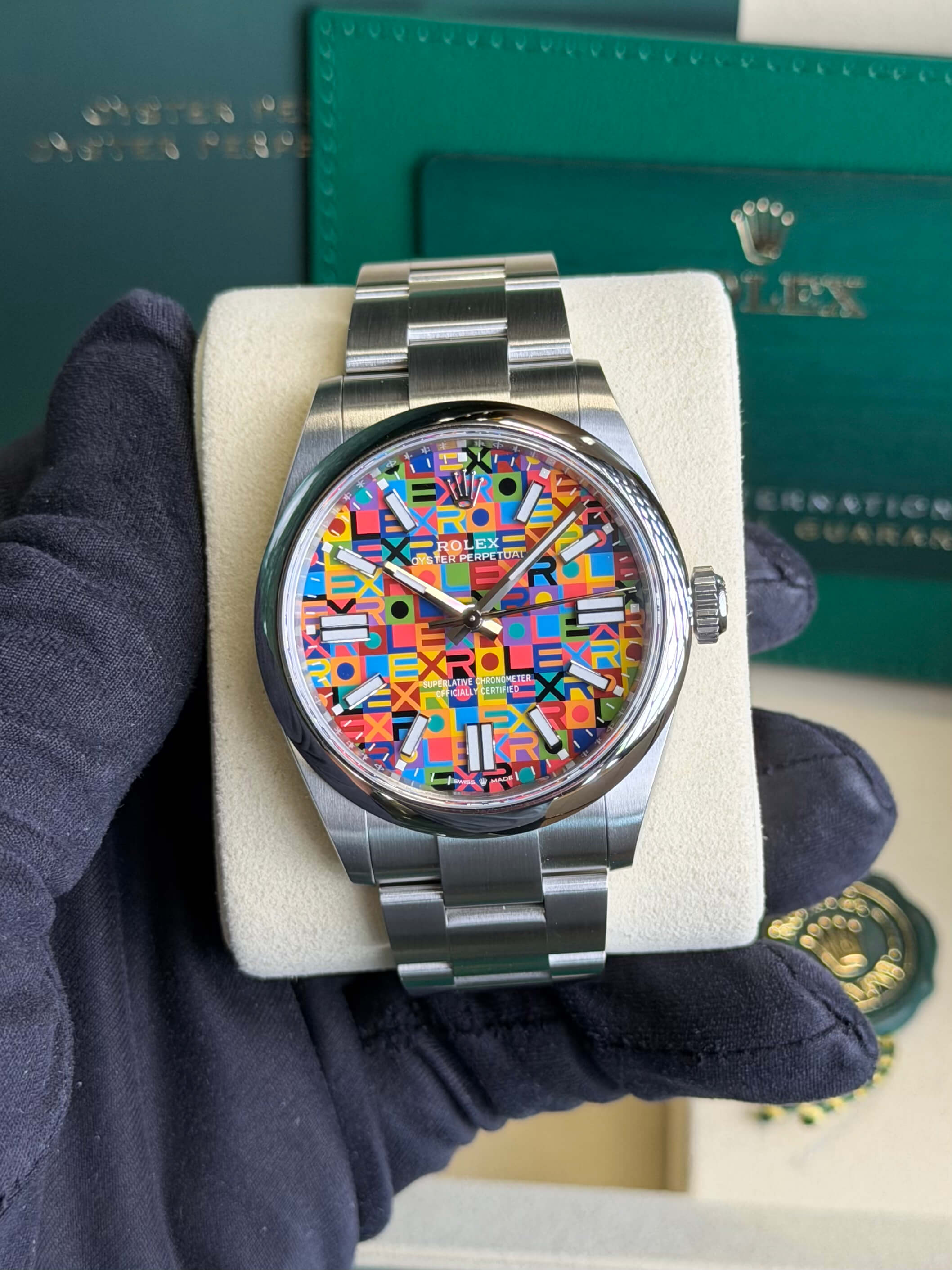 Rolex Oyster Perpetual 134300 Stainless steel Multi-colored 2026