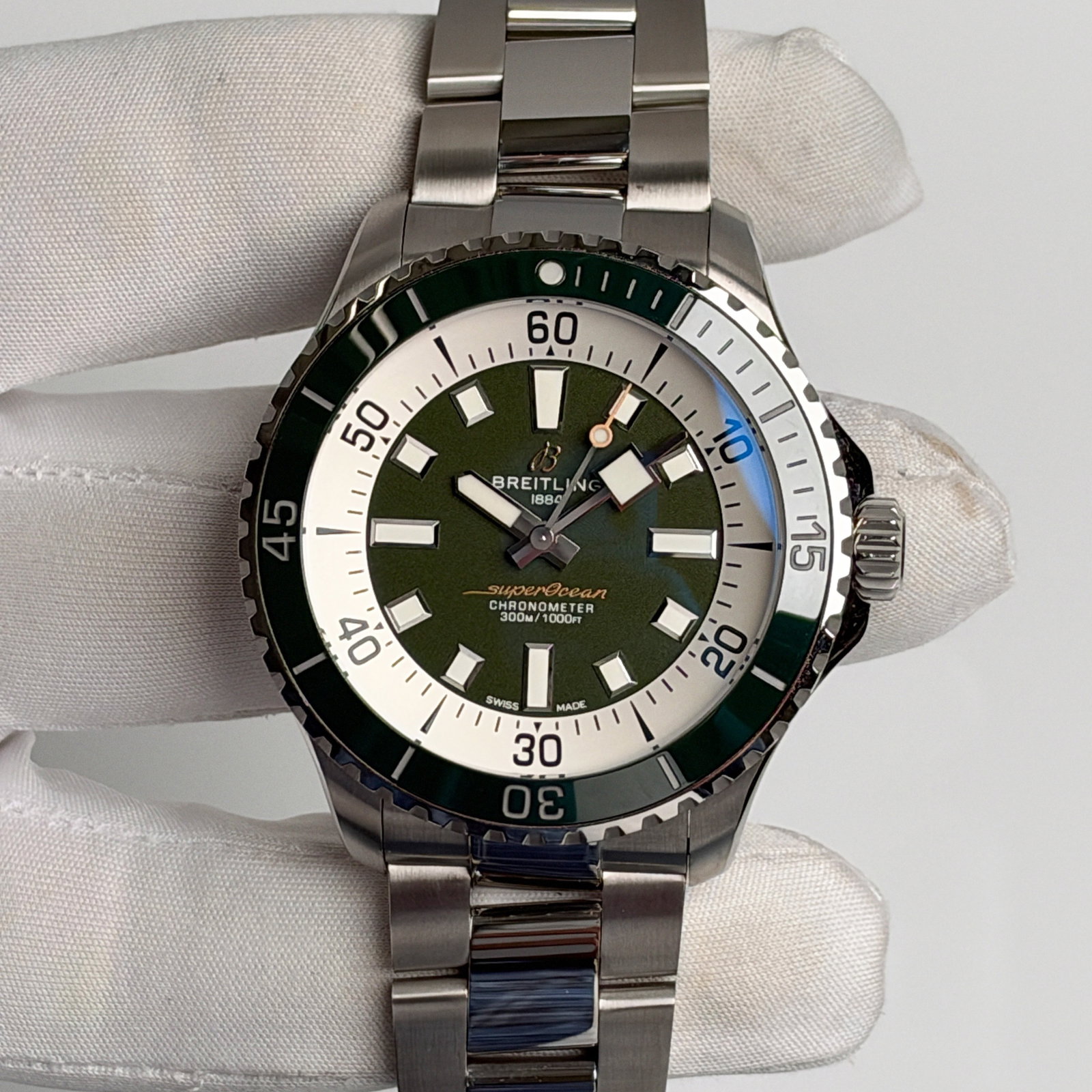 Breitling Superocean 81190 Stainless steel Black 1985 | EveryWatch