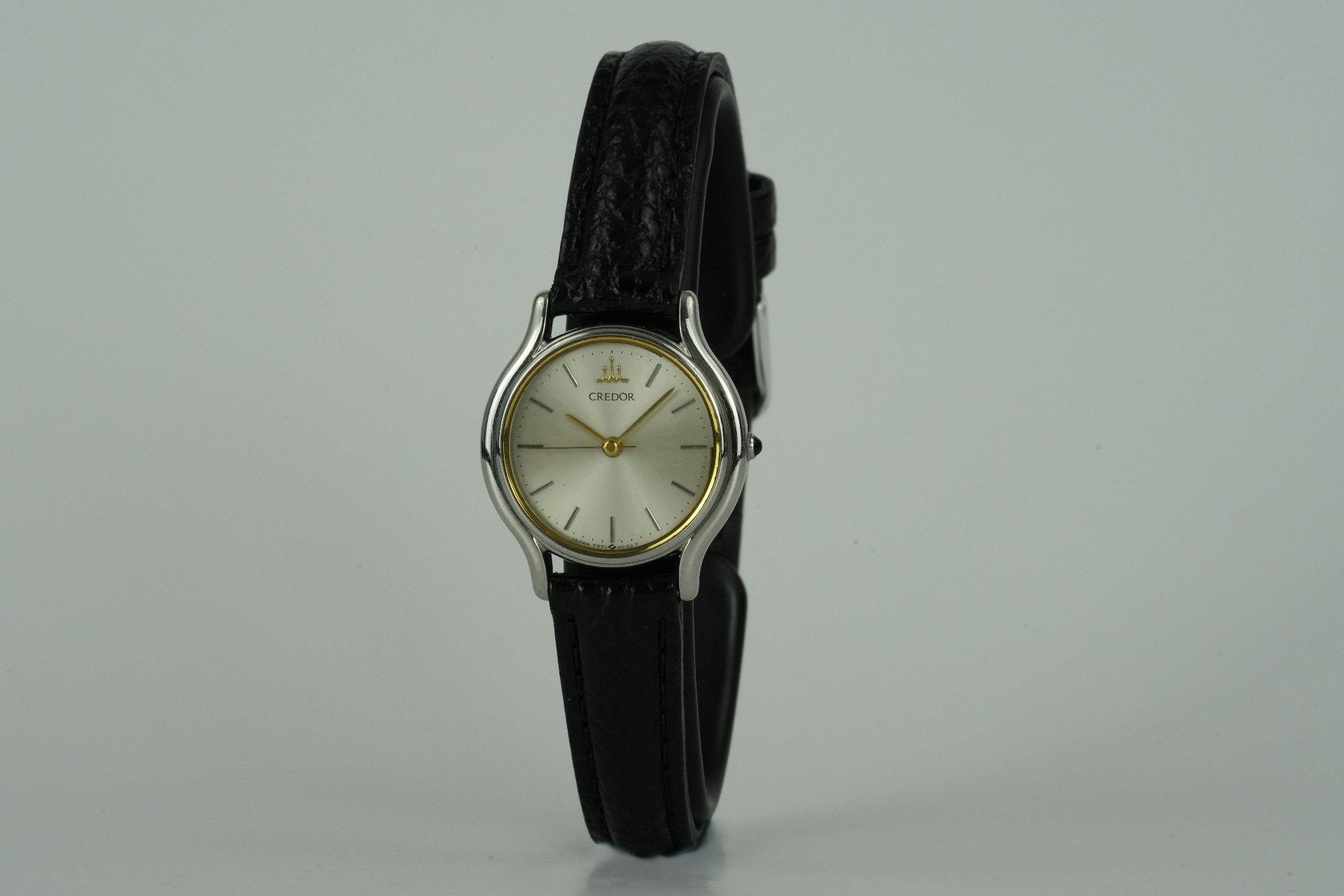 Credor 5A74-0020 Stainless steel and 18k gold Champagne Japan