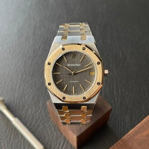 Audemars Piguet Royal Oak 4100SA 36mm Yellow gold and Stainless steel Gray