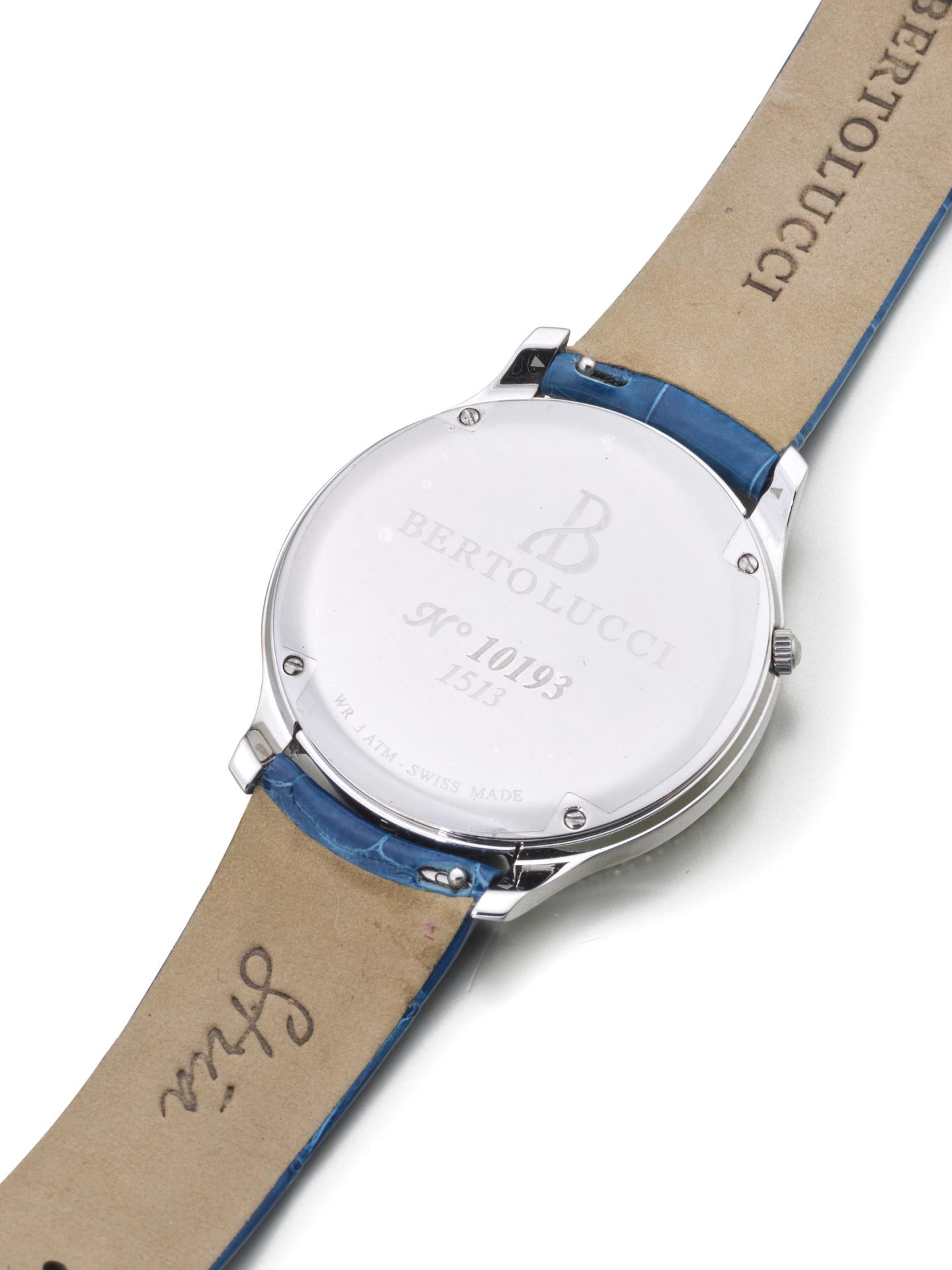 Bertolucci 1513.50 40.5mm Stainless steel White-1