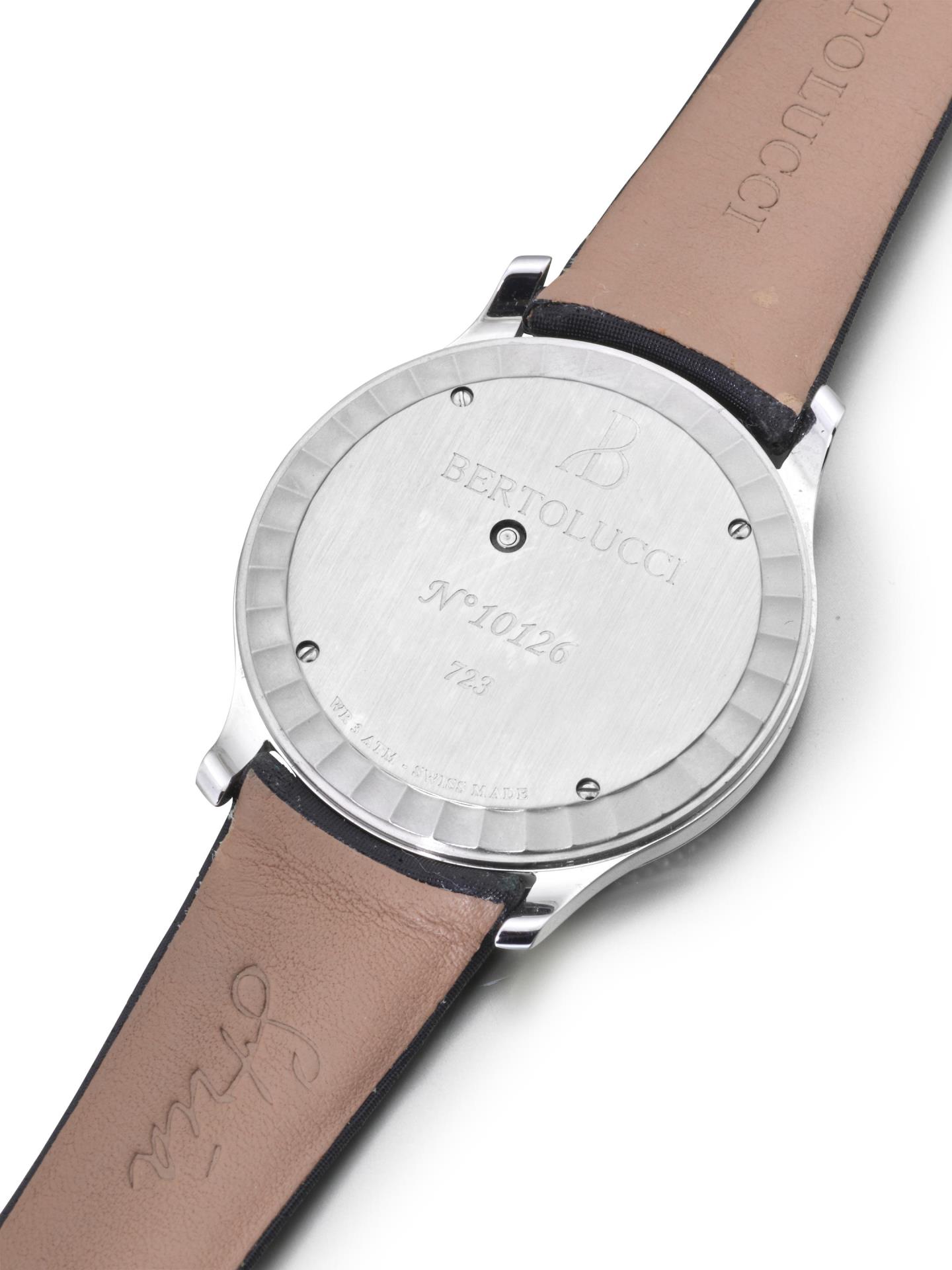 Bertolucci 723.50 40mm Stainless steel White-1