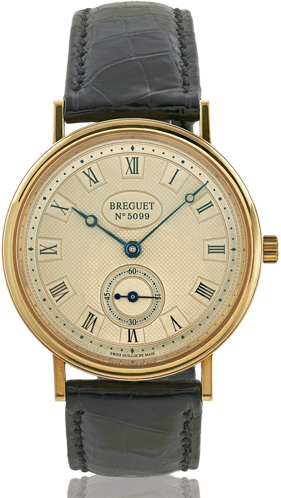Breguet Classique 3910 34mm Yellow gold Silver-1