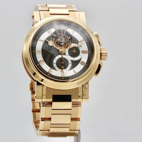 Breguet Marine 5837BR/92/5ZU 42mm Rose gold Black and Silver