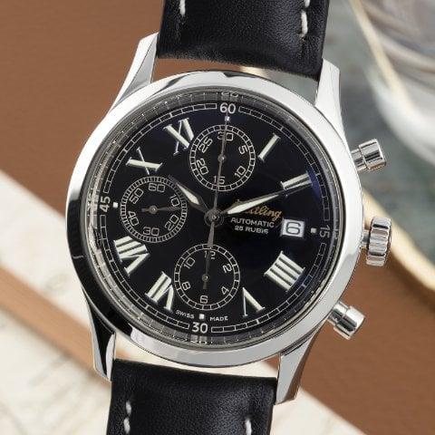 Breitling A13024.1 40mm Stainless steel Black