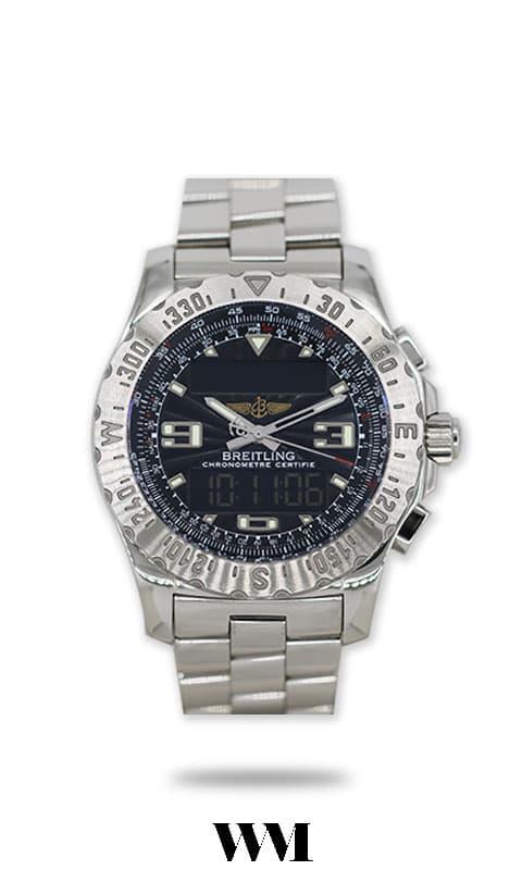 Breitling Airwolf A78363 Stainless steel Black