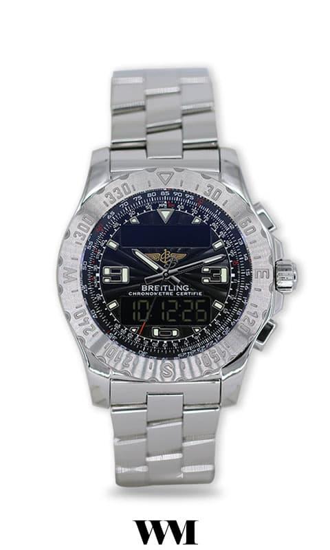 Breitling Airwolf A78363 Stainless steel Black