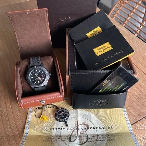 Breitling Avenger V17311 44mm Titanium Black