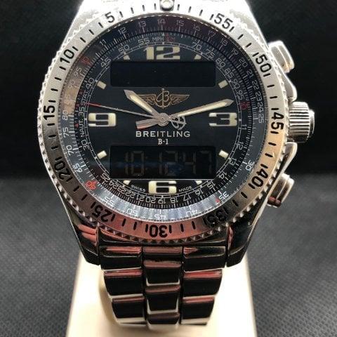 Breitling B-1 A68062 Stainless steel Blue
