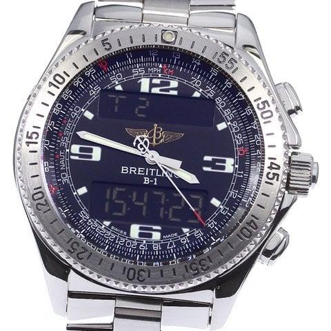 Breitling B-1 A68062 43mm Stainless steel Black