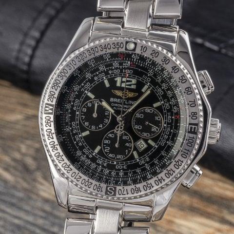 Breitling B-2 A42362 44mm Stainless steel Black