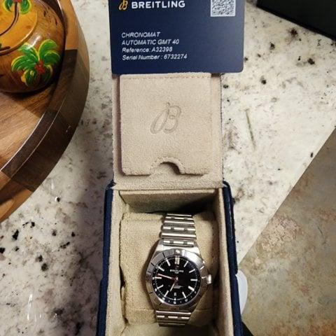 Breitling Chronomat A32398101B1A1 40mm Stainless steel Black