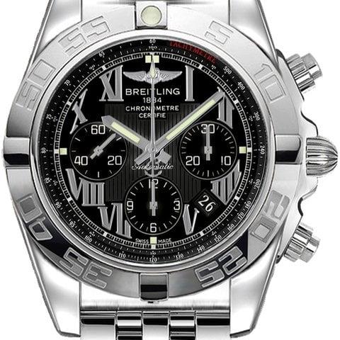 Breitling Chronomat AB011012.B956.375A 43.5mm Stainless steel Black