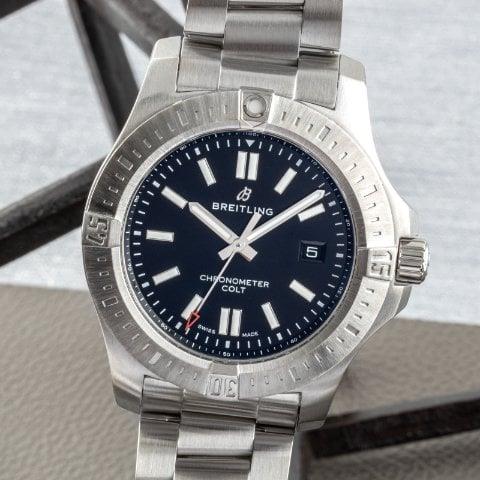 Breitling Colt A17388101B1A1 44mm Stainless steel Black