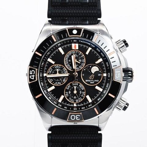 Breitling Chronomat I19320251B1S1 Rose gold and Stainless steel Black